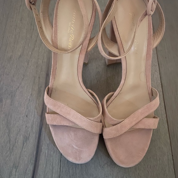 Gianvito Rossi Suede Platform Heels Size 39 - Picture 2 of 10